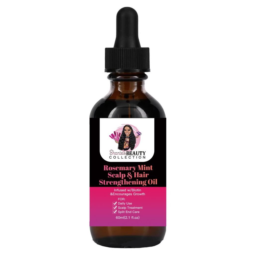 Shantel's Beauty Collection Rosemary Mint Scalp and Hair Strengthening Oil