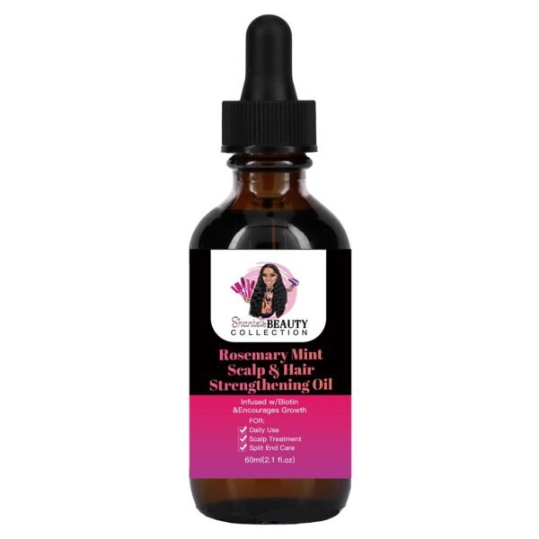 Shantel's Beauty Collection Rosemary Mint Scalp and Hair Strengthening Oil