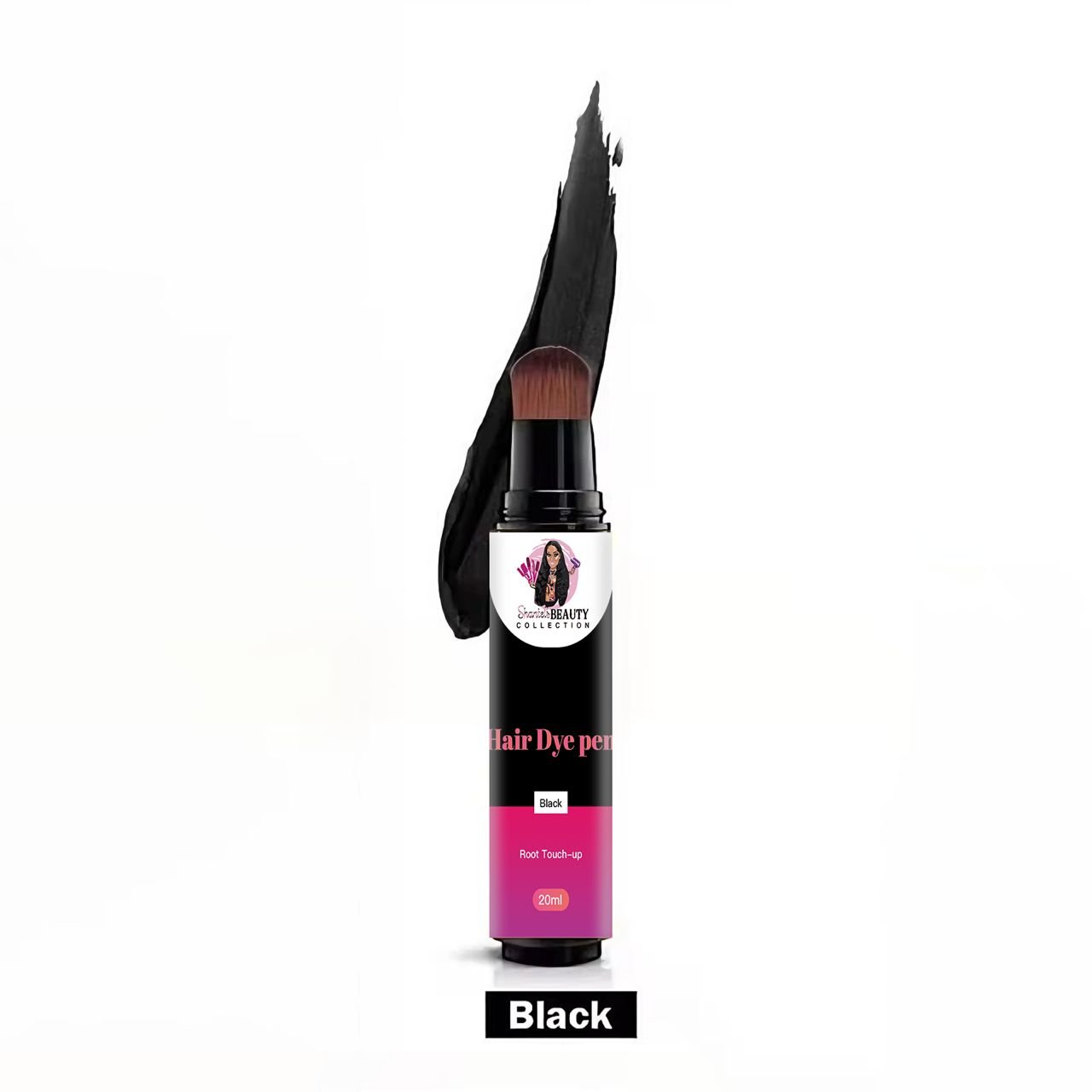 1000286374 Shantel's Beauty Collection Hair Dye Pen in Black